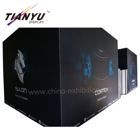 Tian Yu Portable Offre SQF Aluminium Double Deck Salon Booth exposition
