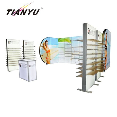 LED modulaire Light Box Seg Salon Design Booth / stand d'exposition pour les lunettes de soleil