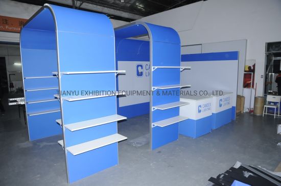 Stand d'exposition portatif modulaire en aluminium de stand d'exposition de stand d'exposition modulaire en aluminium du stand 3X3m