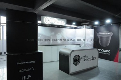 Installation rapide Aluminium 10X10 Portable Display Tradeshow Salon d'exposition stand Booth