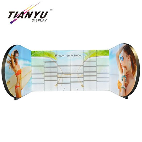 LED modulaire Light Box Seg Salon Design Booth / stand d'exposition pour les lunettes de soleil