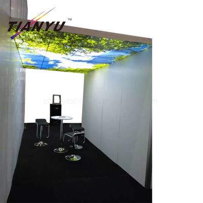 Ce Cerfication Frameless publicité affichage textile LED Light Box / Dalle de plafond Booth