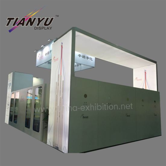 Top Fashion Trade Stands d'extrusion d'aluminium 6X6 Stand d'exposition