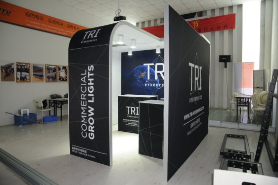 Moderne Aluminium Grande exposition Dôme portable stand salon Booth
