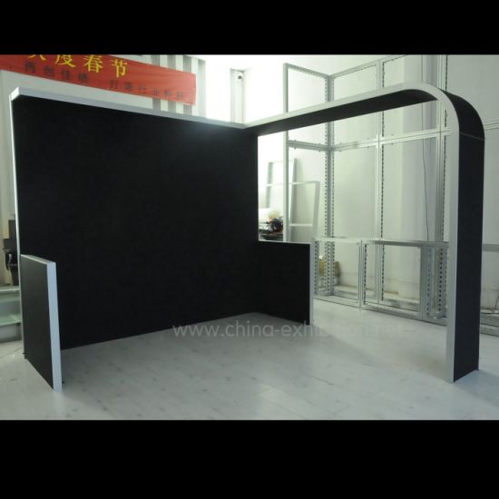L'exposition en aluminium modulaire standard de salon commercial de l'Amérique montre le stand d'exposition de la cabine 10X10