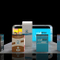 Mode modulaire portable 6X6 Tendances Stands Salons standard Exposition Custom Design Booth