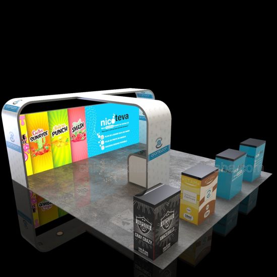 Mode modulaire portable 6X6 Tendances Stands Salons standard Exposition Custom Design Booth