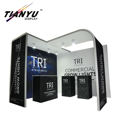 Installation rapide murale standard Imprimer Partition Exposition Booth Design