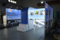 Commerce modulaire Voir l'exposition sans cadre stand avec LED Light Box rétro-éclairé