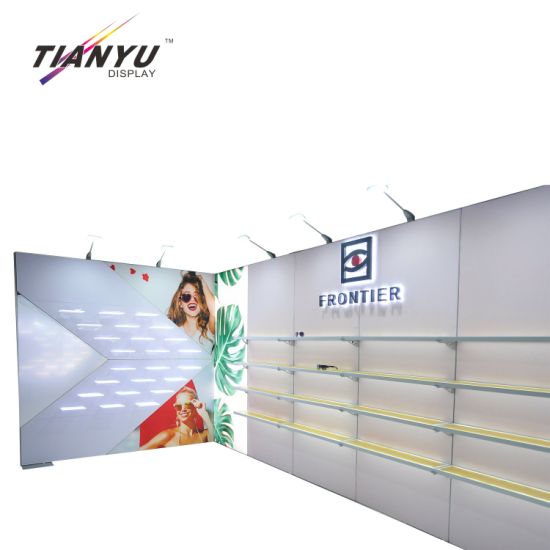 Tianyu Exposition Stands design portable offre salon professionnel 20X20 recyclé Booth