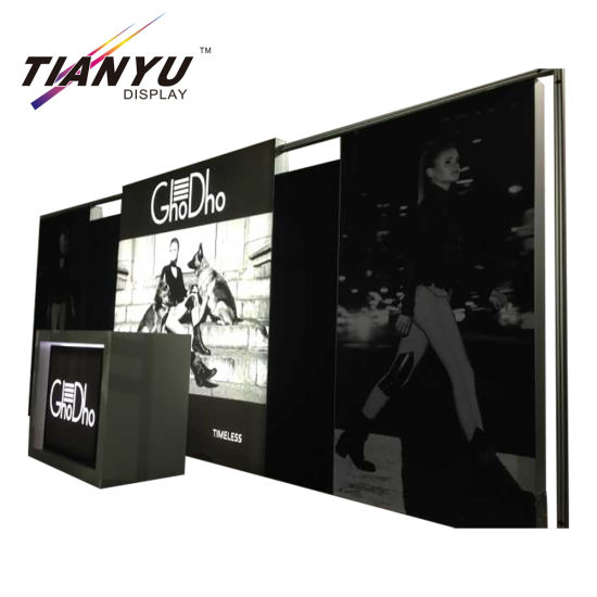 Salon sur mesure portable en aluminium Stand d'exposition