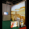Factory Direct Vente Tissu Frameless double face aluminium Cadre publicité LED Light Box Booth