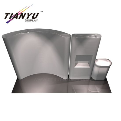 Nouveaux sur mesure innovante Affichage d'exposition Booth 3D Pop Up Stand Display Bannière